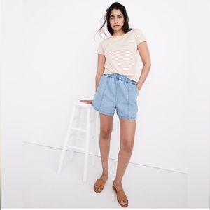 Denim Easy Pull-On Shorts in Rathmore Wash